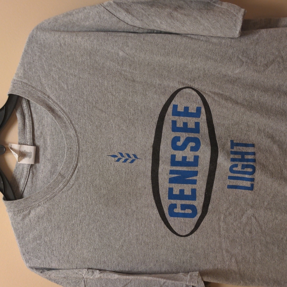 Men's Genesee Light gray ss t shirt